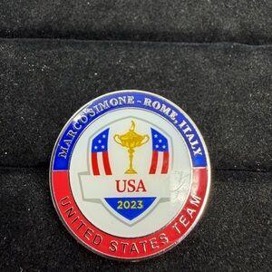 Marco Simone Rome Italy USA 2023 United States Team Ryder Cup Golf PGA Pin